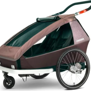 Fahrradanhänger Croozer Kid Vaaya 2 Blossom Red