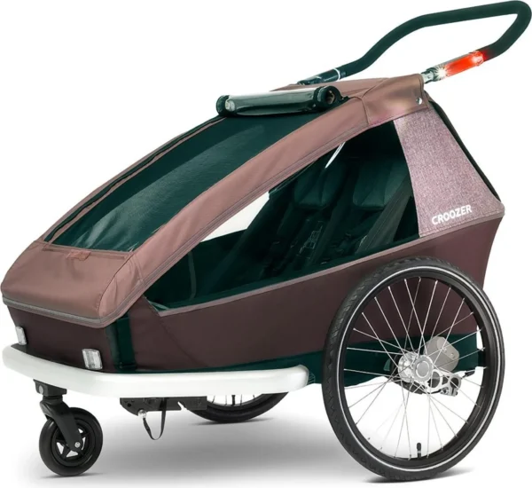 Fahrradanhänger Croozer Kid Vaaya 2 Blossom Red