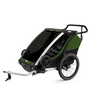 Thule Chariot Cab 2 Kinderanhänger - 1 Kind - cypress green