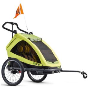 TAXXI ELITE for two Kinderanhänger - Gelb | lemon
