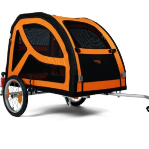 Fahrradanhänger für große Hunde Gefederter - TrendPet DogBus L
