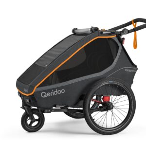 Qeridoo Kidgoo2 Kinderfahrradanhänger - FIDLOCK Edition