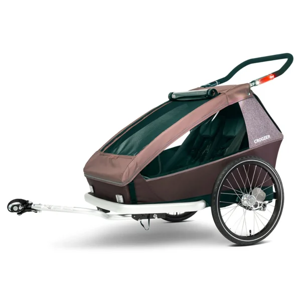 Fahrradanhänger Croozer Kid Vaaya 2 Blossom Red – Bild 5