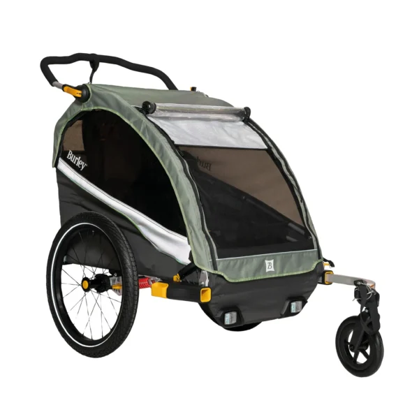 Fahrrad-Kinderanhänger BURLEY D'Lite X Double – Bild 2
